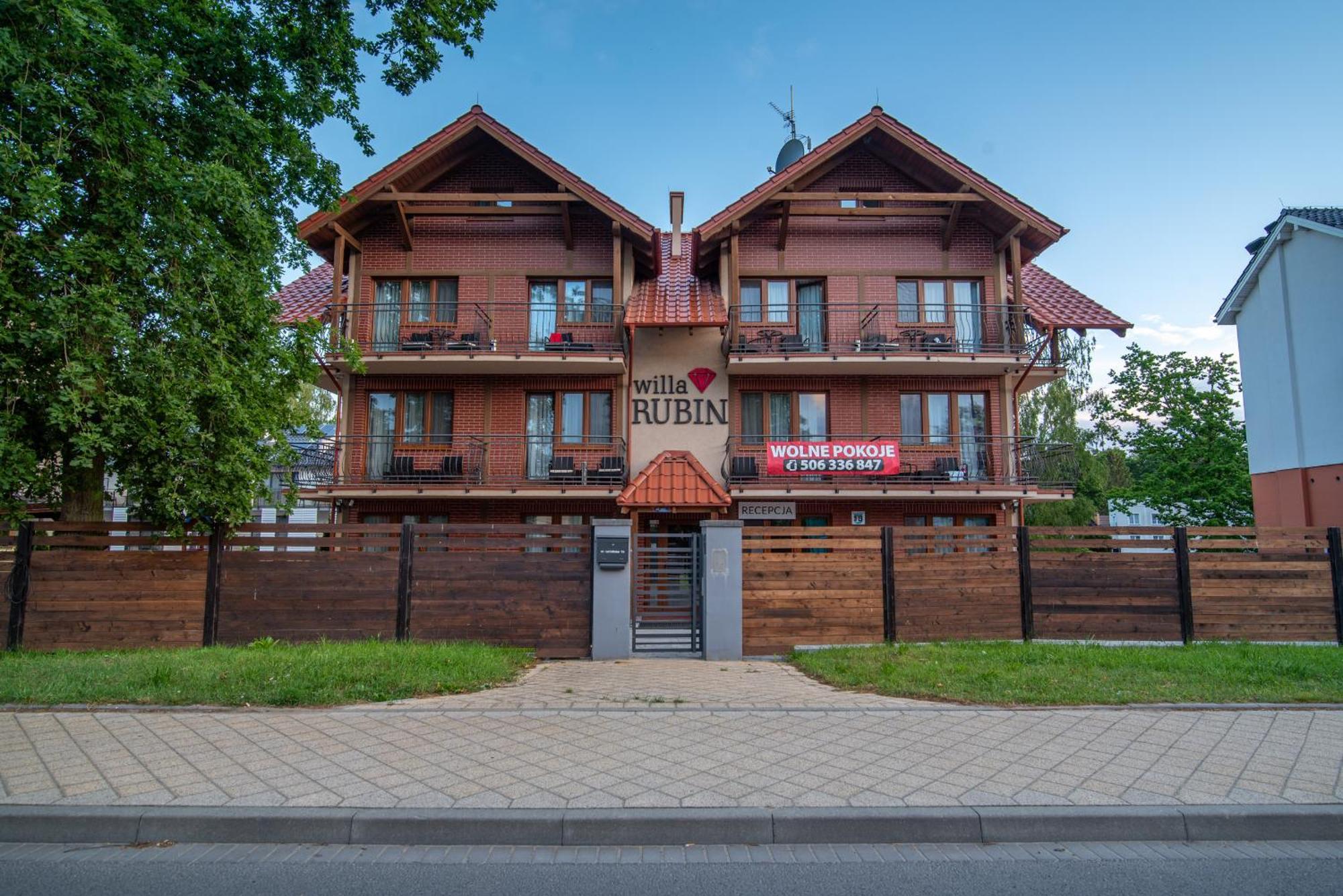 Willa Rubin i Szafir Krynica Morska Esterno foto
